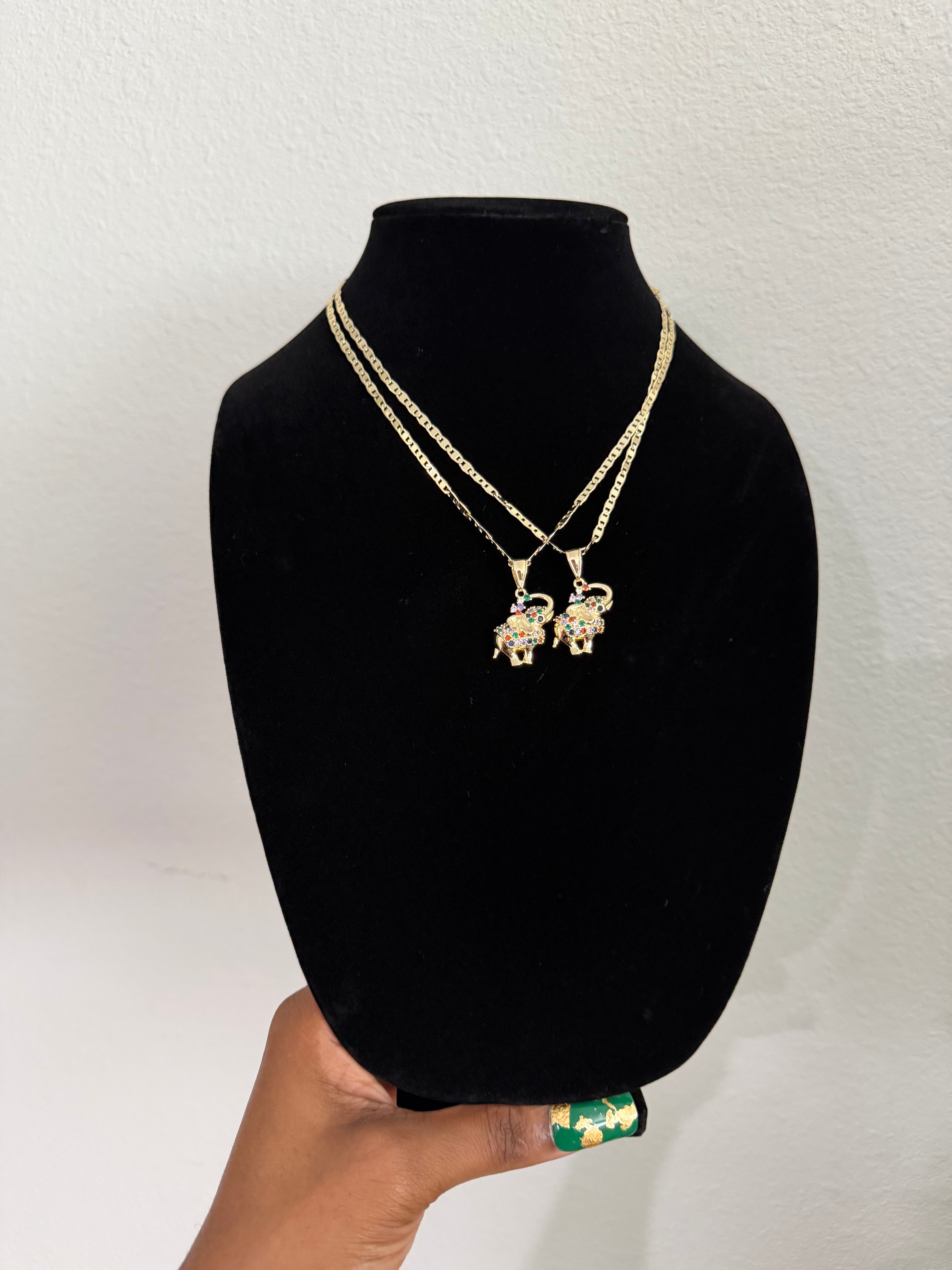 LUCKY ELEPHANT NECKLACE